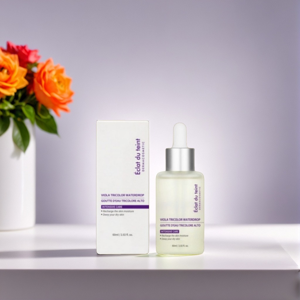 エクラドテント ビオラトリカラーウォータードロップ 60ml 透明感 水分チャージ 美容液 保湿ケア