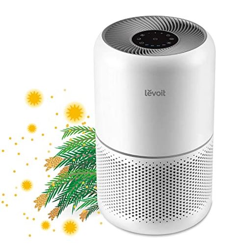 LEVOIT (レボイト) 空気清浄機 花粉 小型 集じん 脱臭 除菌 20畳 【新生活家電】 ペット 卓上 ハウスダスト ウイルス HEPA フィルター PM2.5 CORE 300 ホワイト