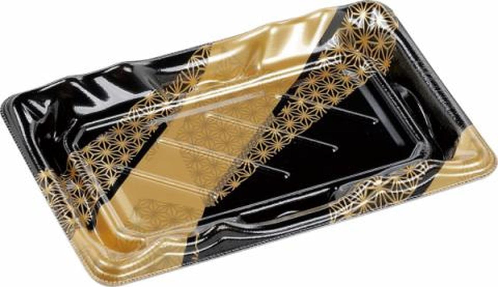 【ケース販売】 エフピコ(Fpco) 大波皿2-4 麻帯金 900枚入 9U9H