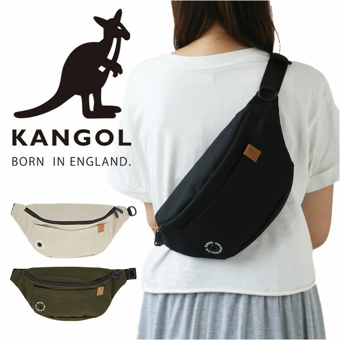 カンゴール ボディバッグ 250-3052 KANGOL 通販 ボディバック ウェストバッグ ウェストポーチ ワンショルダー 斜めがけ 斜め掛け バッグ バック レディース メンズ おしゃれ かわいい