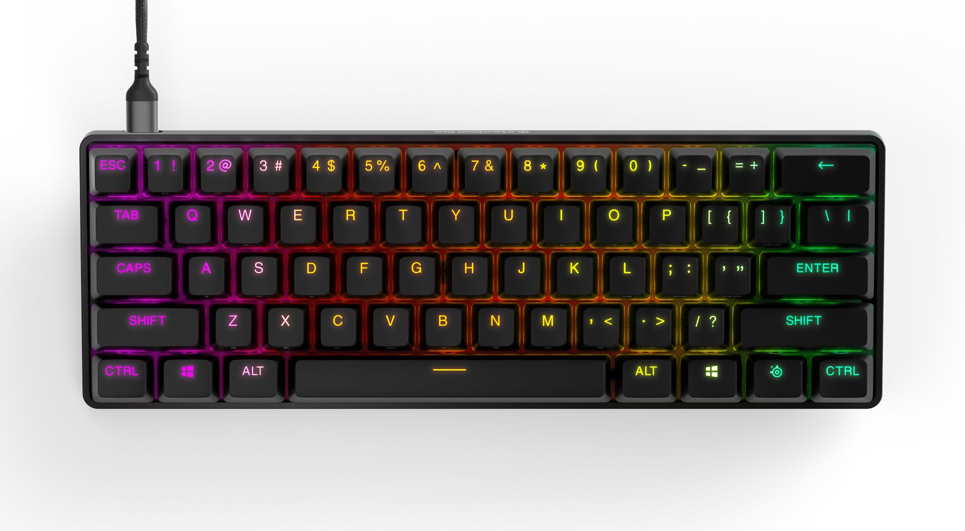SteelSeries（スティールシリーズ） Apex Pro Mini US コンパクトゲーミングキーボード 60％ 英語配列 64820JAPEXPROMINIUS