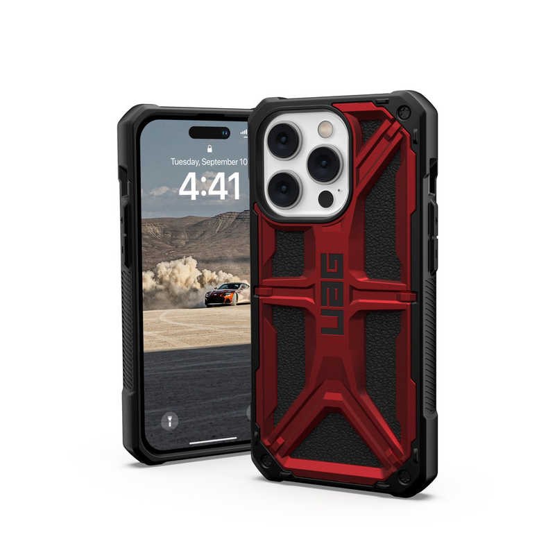 UAG　MONARCH クリムゾン iPhone 14 Pro用　UAGIPH22MBPCR
