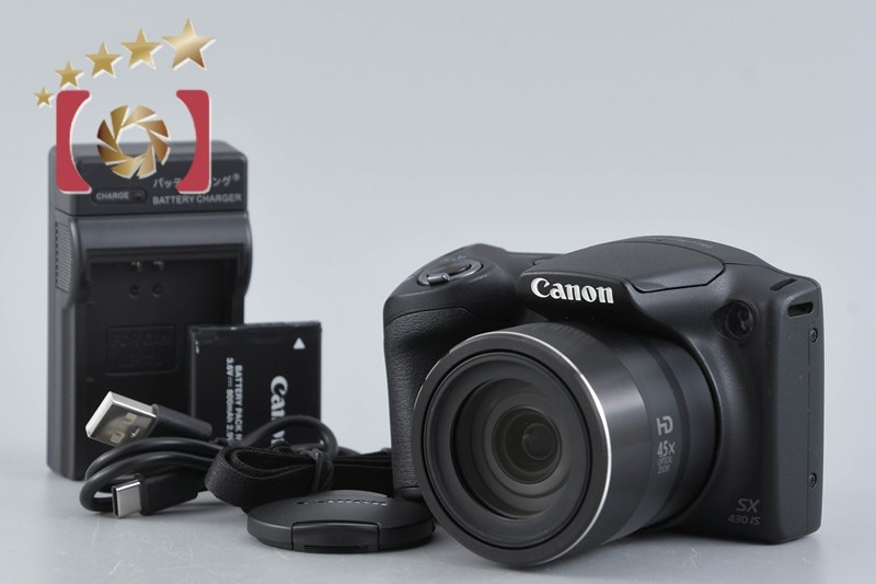 PowerShot SX430 IS ブラック コンパクトデジタルカメラ