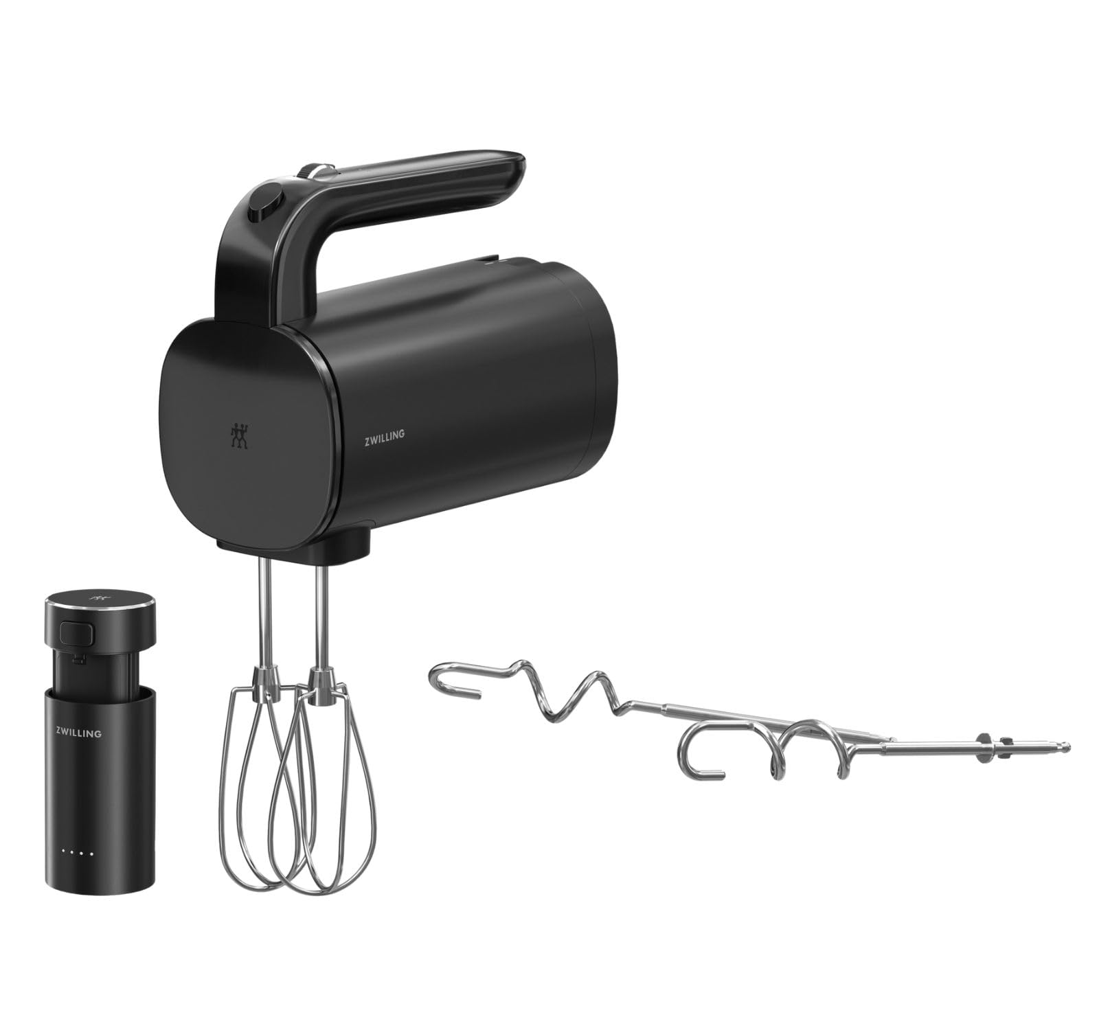 ZWILLING ツヴィリング 「 エクステンド ハンドミキサー スターターセット (バッテリーチャージャー付) 」 ミキサー 泡だて器 コードレス 簡単操作 スピード調整 自立式 時短 軽量 静音