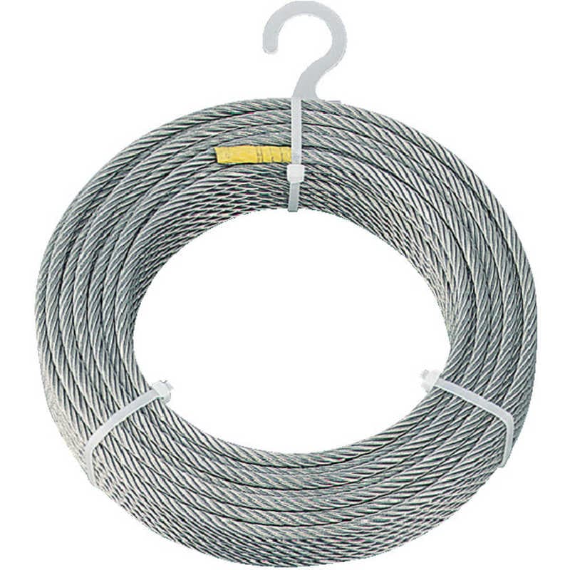 トラスコ中山 TRUSCO ステンレスワイヤロープ Φ8.0mmX20m CWS-8S20