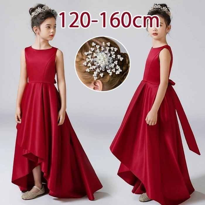 高級豪華ドレス 発表会ドレス キッズドレス 子供ドレス こどもドレス ジュニアドレス 女の子 ロングドレス ドレス 子供 結婚式 七五三 ドレス 子供 フォーマル 子供フォーマル コンクール ドレス