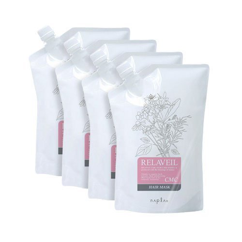 ナプラ リラベール CMCヘアマスク業務用 4000ml （リフィル 1000ml×4個）