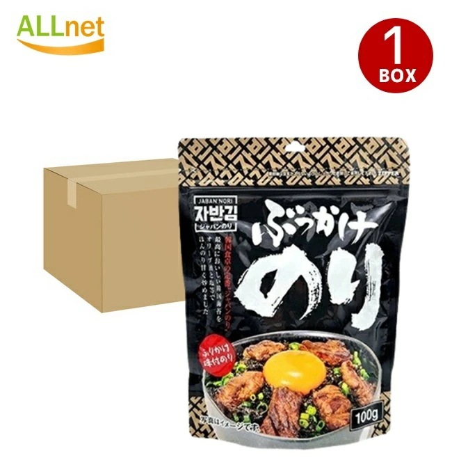 のりジャパン ぶっかけのり 100g×30袋セット 韓国のりふりかけ 韓国海苔ふりかけ 韓国海苔 オクドンザ ザバン