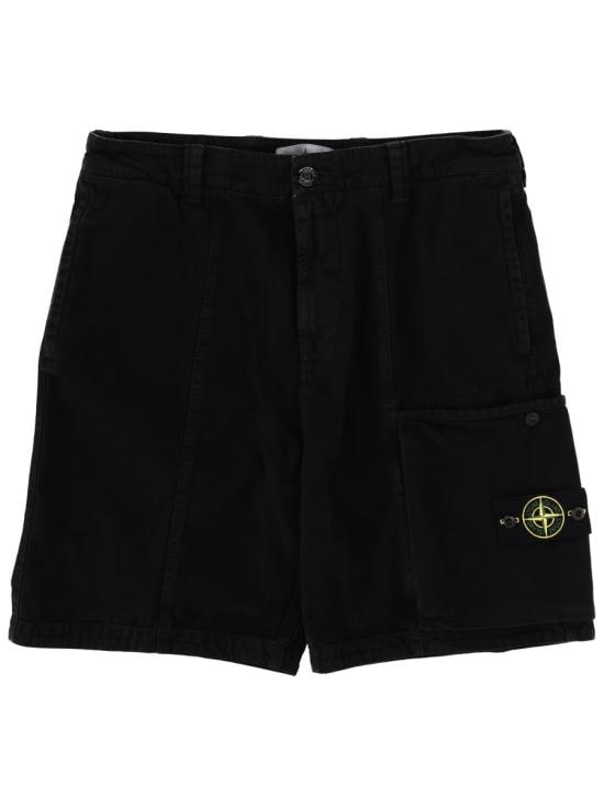 STONE ISLAND Men Shorts L100014 S0184V0129 BLACK