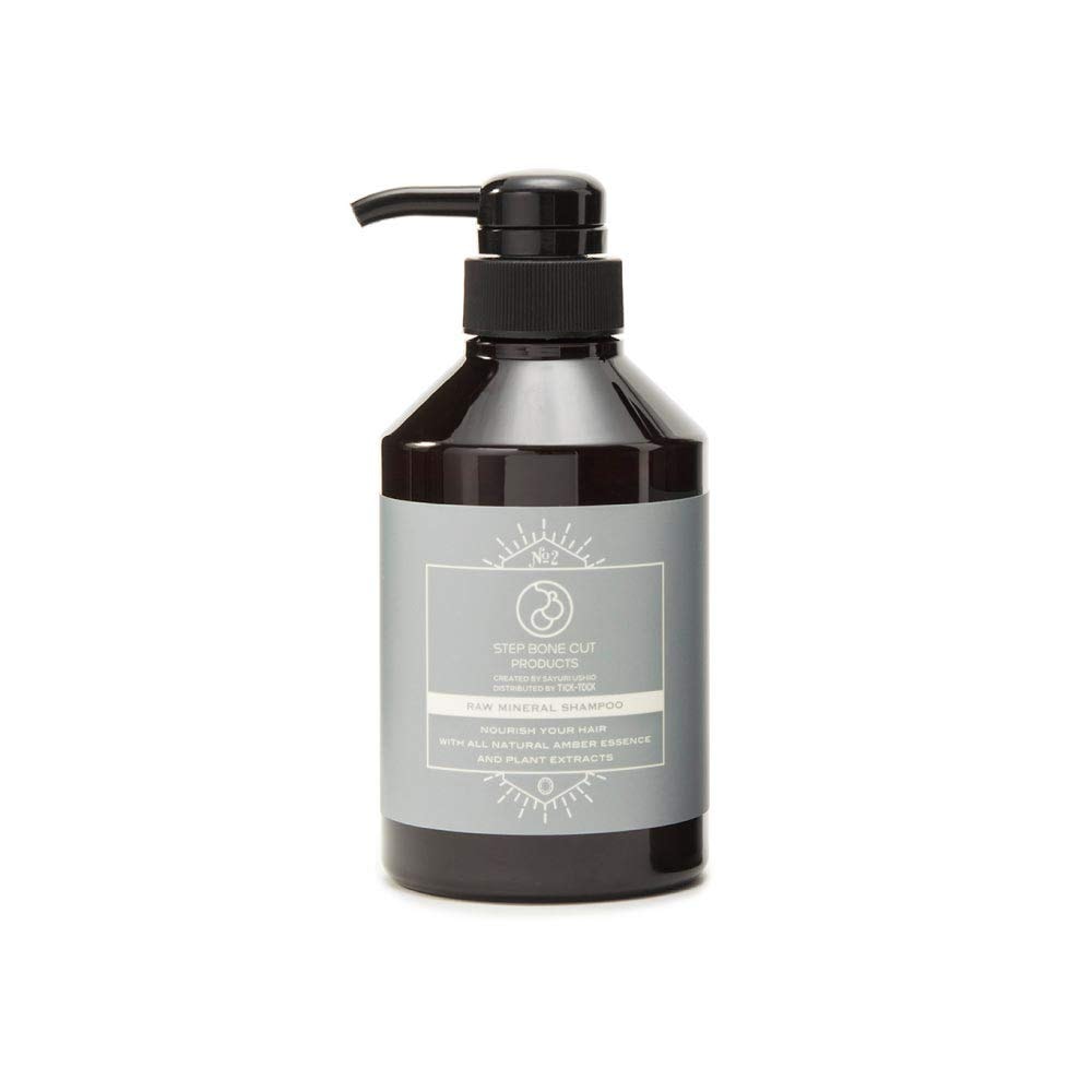 【 ヘアシャンプー 】SBCP 生 ミネラル シャンプー ＋ (400ml) 男性 女性 ノンシリコン フルボ酸 アミノ酸 琥珀エキス ステップボーンカット プロダクツ