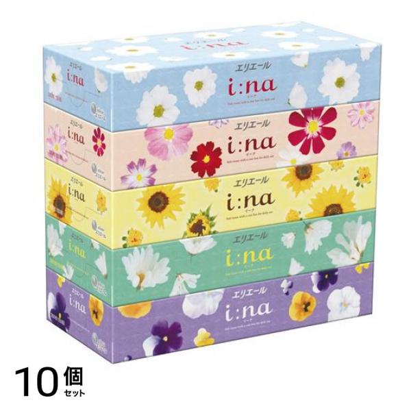 エリエール イーナ ティシュー 150組入 (×5箱) 10個セット 5,569円