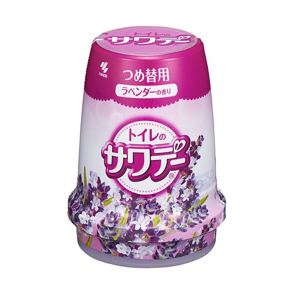 （まとめ）小林製薬 サワデーこころ落ち着くラベンダーの香り つめ替用 140g 1個(×20セット)