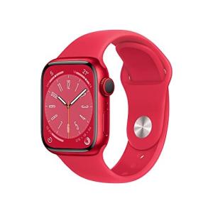 Apple Watch Series 8 GPS+Cellularモデル 41mm MNJ23J/A [(PRODUCT)REDスポーツバンド]