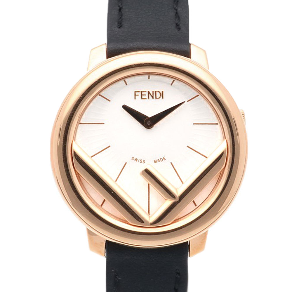 フェンディ エフ イズ フェンディ ラナウェイ 腕時計 ステンレススチール F710524-011 クオーツ 1年保証 FENDI 中古 美品