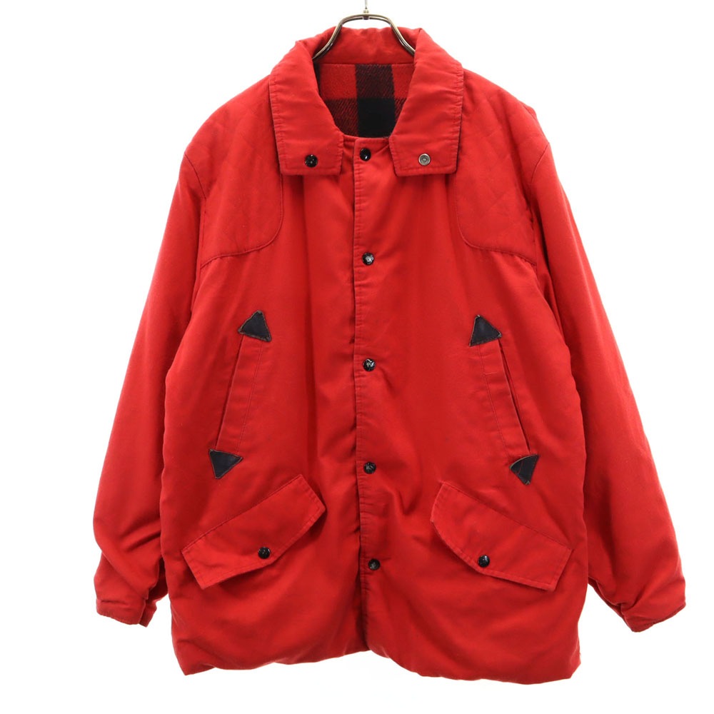 60s カナダ製 ヴィンテージ リバーシブル ハンティングジャケット レッド 裏ブランケット メンズ