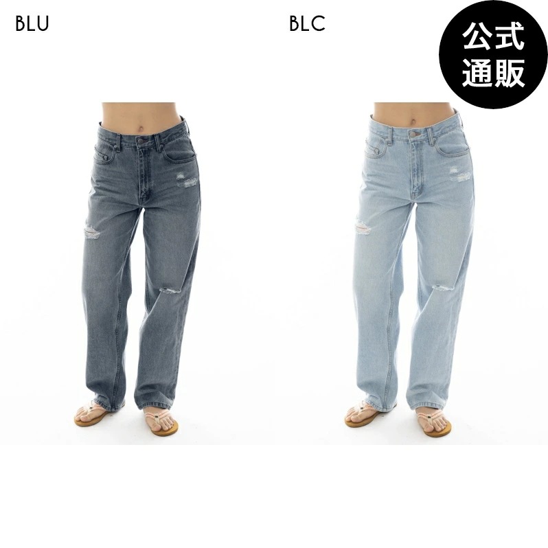 【OUTLET】 【BEACH LOVER JEANS】 BASIC CRUSH STRAIGHT DENIM デニムパンツ 【2025年春夏モデル】