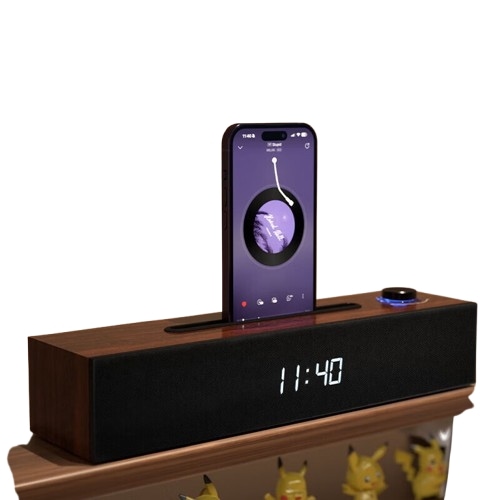 K-PAI 케이파이 유선 블루투스 듀얼 모드 내장 사운드카드 드라마 감상 게임 스피커 목재 데스크탑 스피커