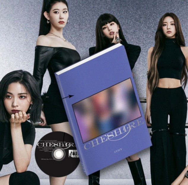 [el-2580] ITZY チェシャー 限定盤 歌 アルバムITZY CHESHIRE リミテッドエディション 限定盤 グッズ