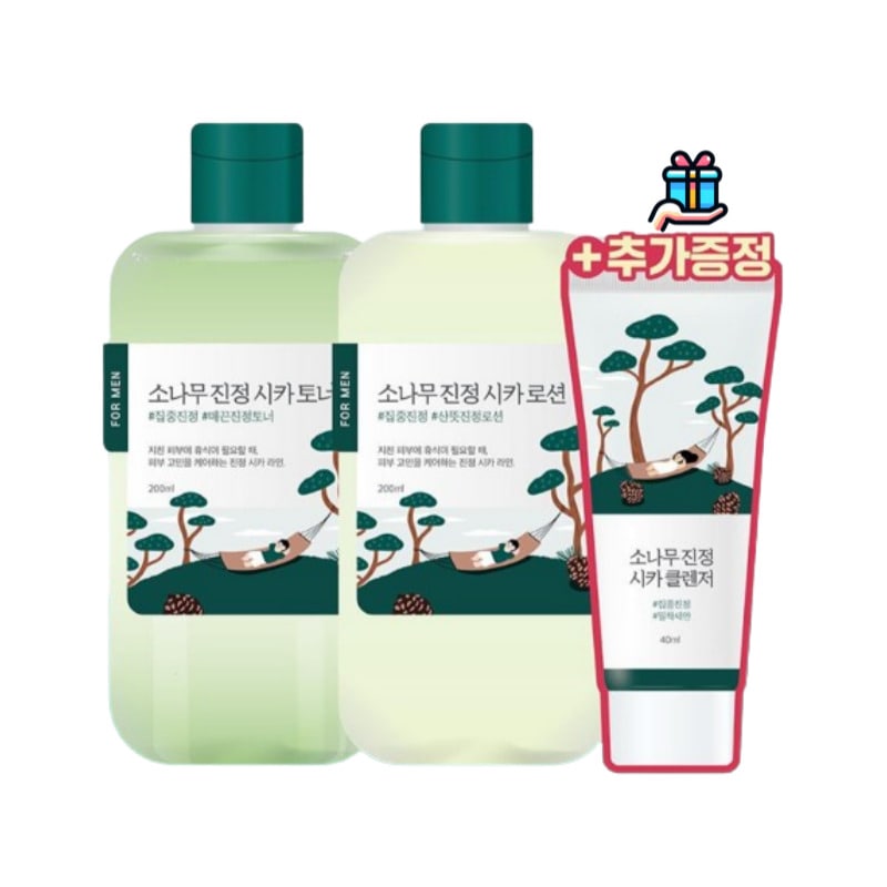 フォーメン 松の木 鎮静 化粧水 200ml 2種+クレンザー 40ml シカ 敏感 鎮静 ケア 韓国化粧品 4,940円