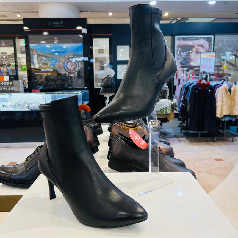 by 女性 デュスポン 7cm アンクルブーツ 112446013-1