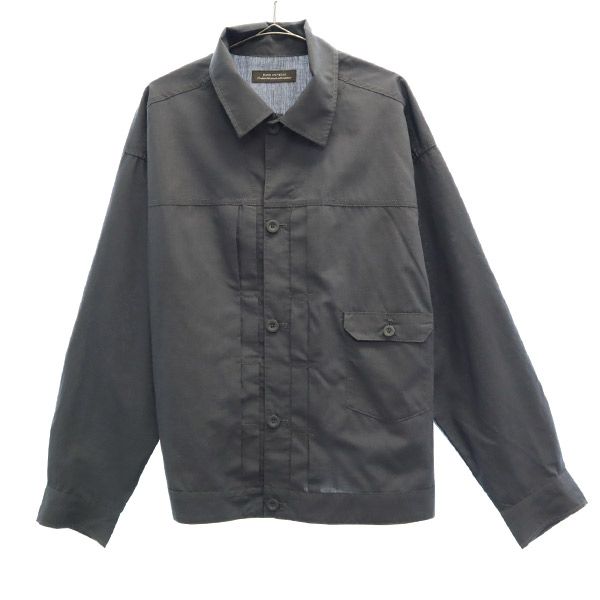 長袖 シャツ L グレー メンズ