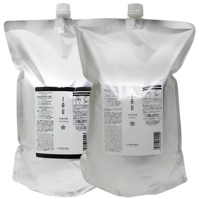 ルベル イオセラム クレンジング シャンプー + クリーム ヘアトリートメント 各2500mL (詰替) セット ／ イオ セラム 業務用 セット