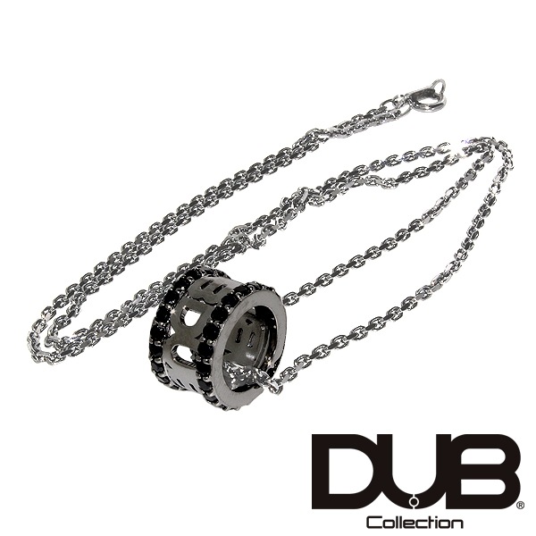 再入荷なし　即納 DUB ジュエリー ネックレス 225-1 (BK) メンズ レディース ダブジュエリー シルバー アクセサリー ダブコレクション リング 指輪 CanCam Scawaii ane