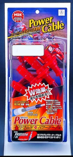 日本特殊陶業(NGK) パワーケーブル (2輪用車種専用タイプ) 【2800】 ブルー/ブルー HC