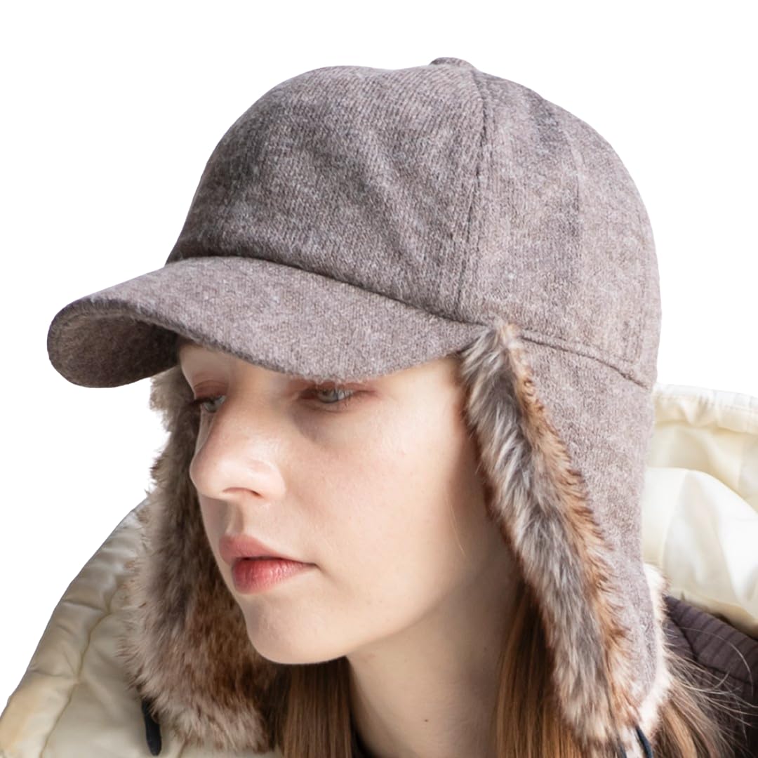 フライトキャップ パイロットキャップ 飛行帽 メンズ レディース キャンプ キャップ 防寒キャップ ファー 帽子 冬 ボアキャップ 防寒帽子 耳あて付き icap0250-mo