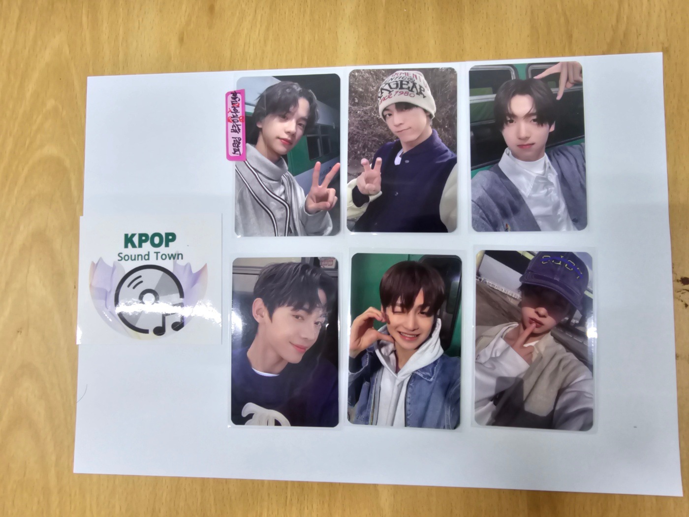 [BDM FANSIGN特典6EA/1SET] TWS (투어스) - 1st Mini Album [Sparkling Blue][ONLY PHOTOCARD,NO ALBUM]