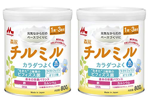 限定 森永 フォローアップミルク チルミル 800g2缶パック 1歳頃3歳頃満9ヶ月頃からでもご使用