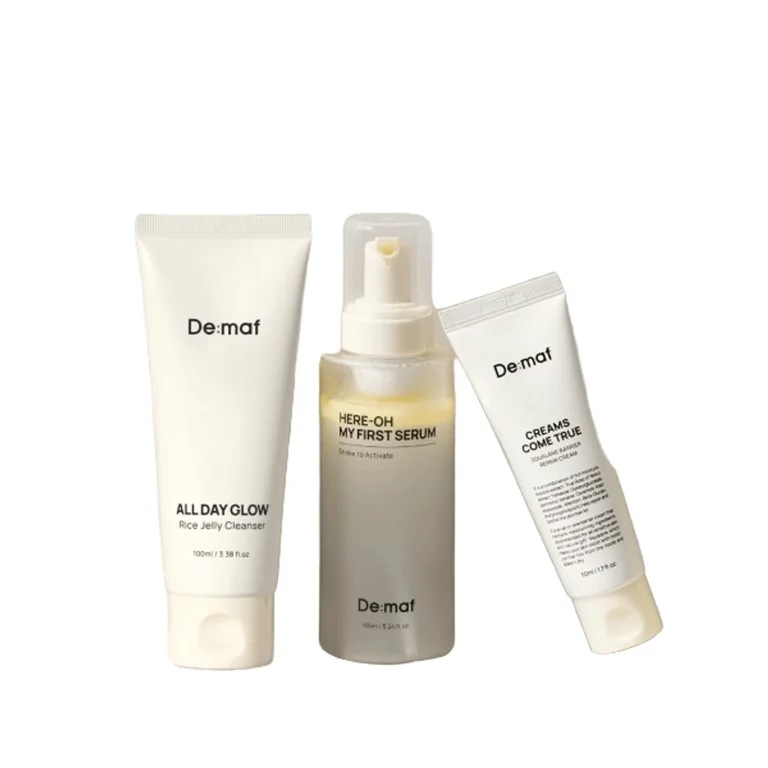 朝しっとりとした脂性セット(ゼリークレンザー100ml+万能基礎155ml+クリーム50ml)