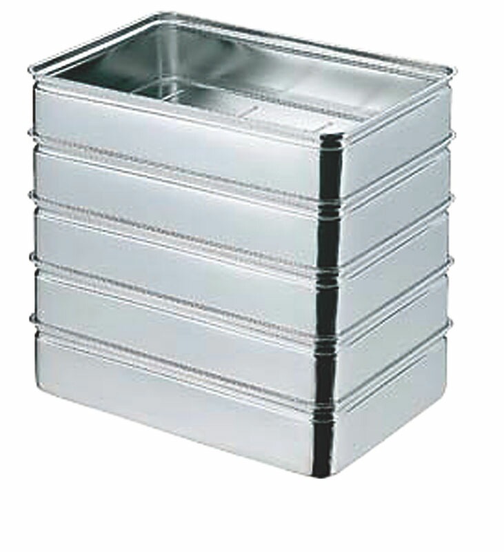 赤川器物製作所 AG 18-8番重バット 小 深型