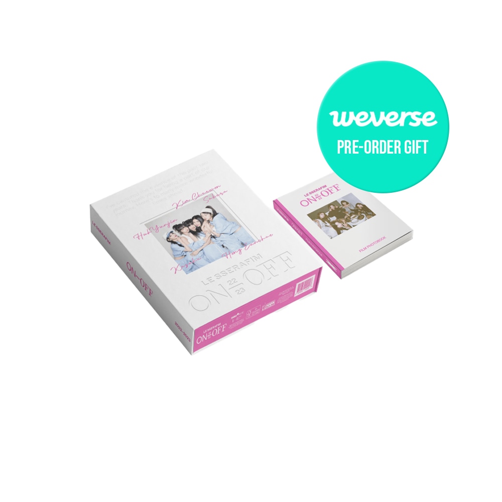 【Weverse 特典付】 LE SSERAFIM - ON-OFF 22-23 [4月8日発売]