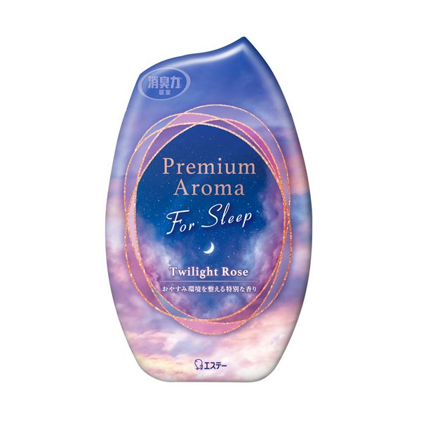（まとめ） エステーお部屋の消臭力 Premium Aroma For Sleep トワイライトローズ 400mL 1個 (×10セット)