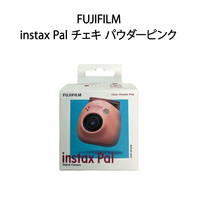 【新品】FUJIFILM フジフイルム インスタントカメラ instax Pal チェキ パウダーピンク 9,094円