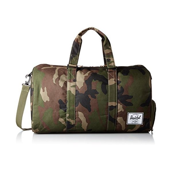 Herschel Novel Duffel Bag， Woodland Camo， Classic 42.5L 並行輸入品