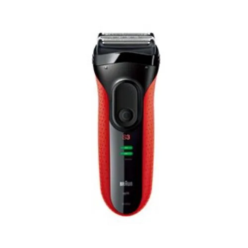 【推奨品】ブラウン 3030s メンズシェーバー シリーズ3 (3枚刃) レッド