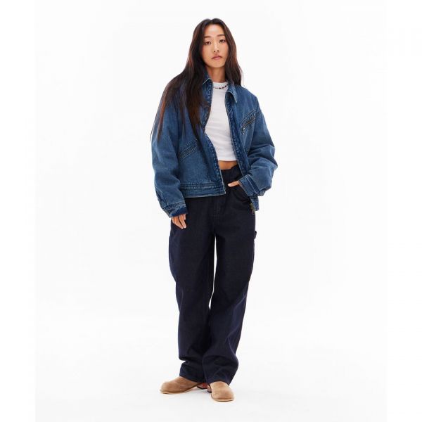 ペインターデニムパンツ インディゴロー