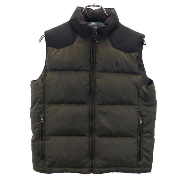 ポロバイラルフローレン ダウンベスト M（10-12） カーキ Polo by Ralph Lauren キッズ
