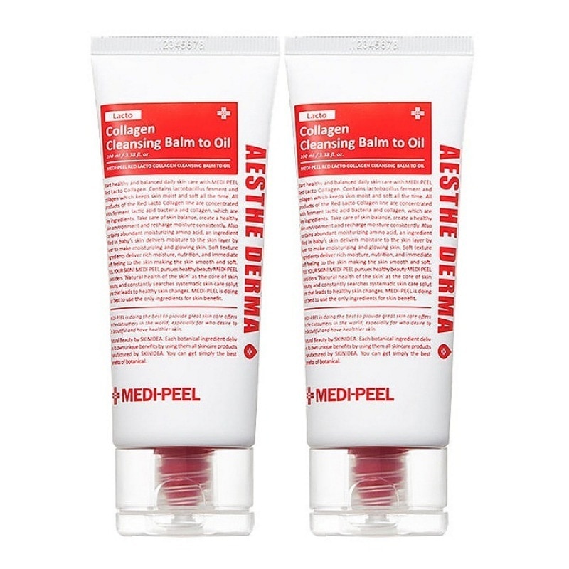レッドラクトコラーゲン クレンジングバームトゥオイル 100g+100g