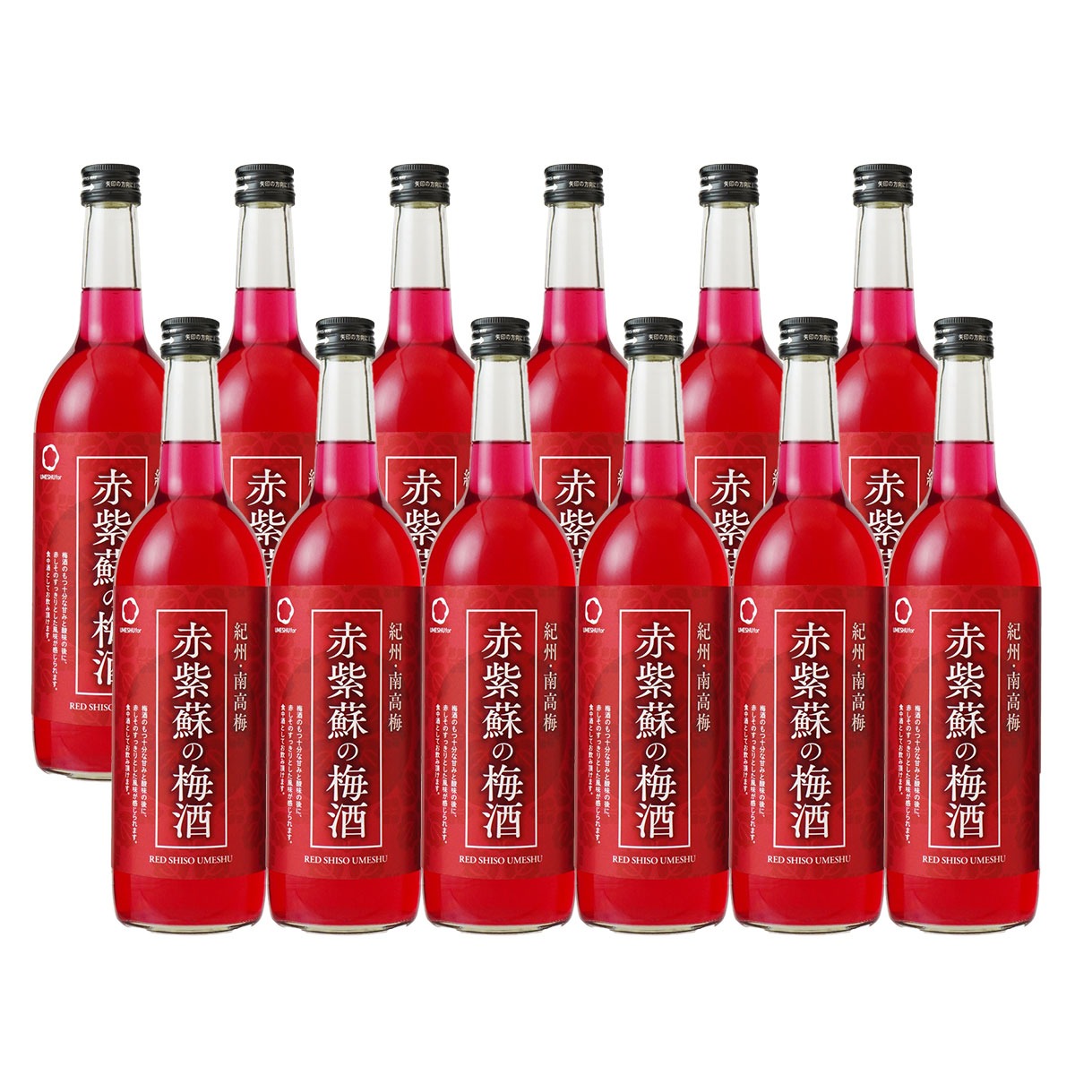 中野BC 赤紫蘇の梅酒 720ml×12本