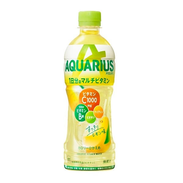 アクエリアス 1日分のマルチビタミン 500ml ペットボトル スポーツ飲料 ドリンク 2ケース 48本入