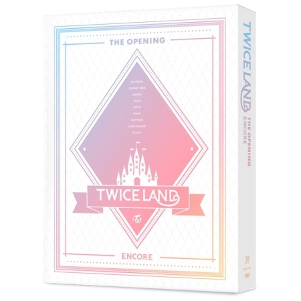 (DVD) TWICE - TWICELAND THE OPENING [ENCORE] (2disc) フォトブック(144p)+フォトカード(9種)+レンチキュラーカード(1種)+ミニポスター(1