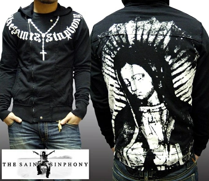 セインツシンフォニー THE SAINTS SINPHONY メンズ パーカー MARY JANE セイントシンフォニー ジップパーカー セインツ シンフォニー LAセレブ セレカジ カジュアル ファ 28,490円