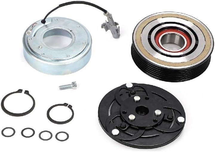 スバル インプレッサ レヴォーグ フォレスター 等適合 エアコンコンプレッサー マグネットクラッチ/プーリー/フィールドコイル ASSY G4 GJ2 GJ6 VM4 SJ5 SJG XV