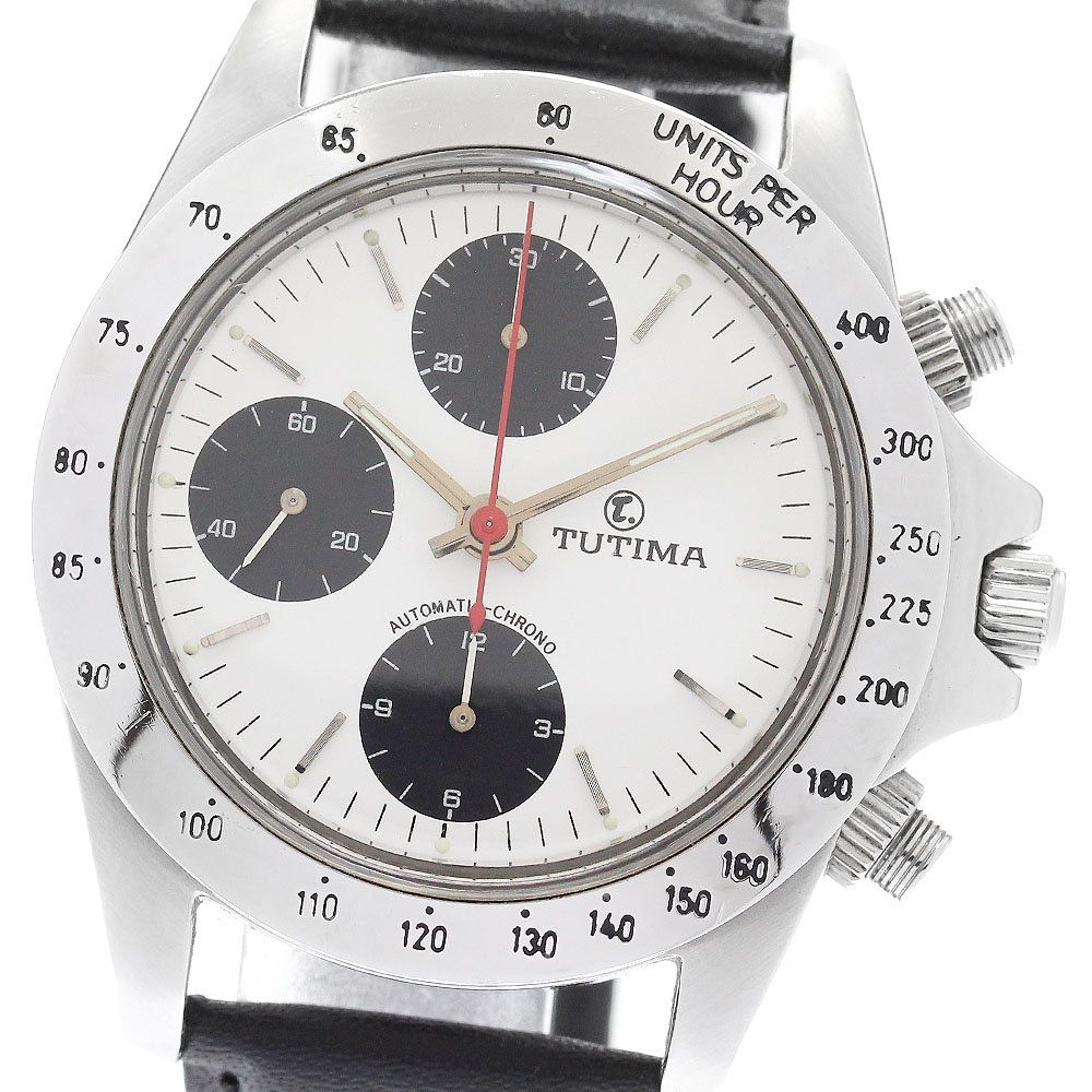 チュチマ TUTIMA 793 クロノグラフ 自動巻き メンズ _899812【中古】