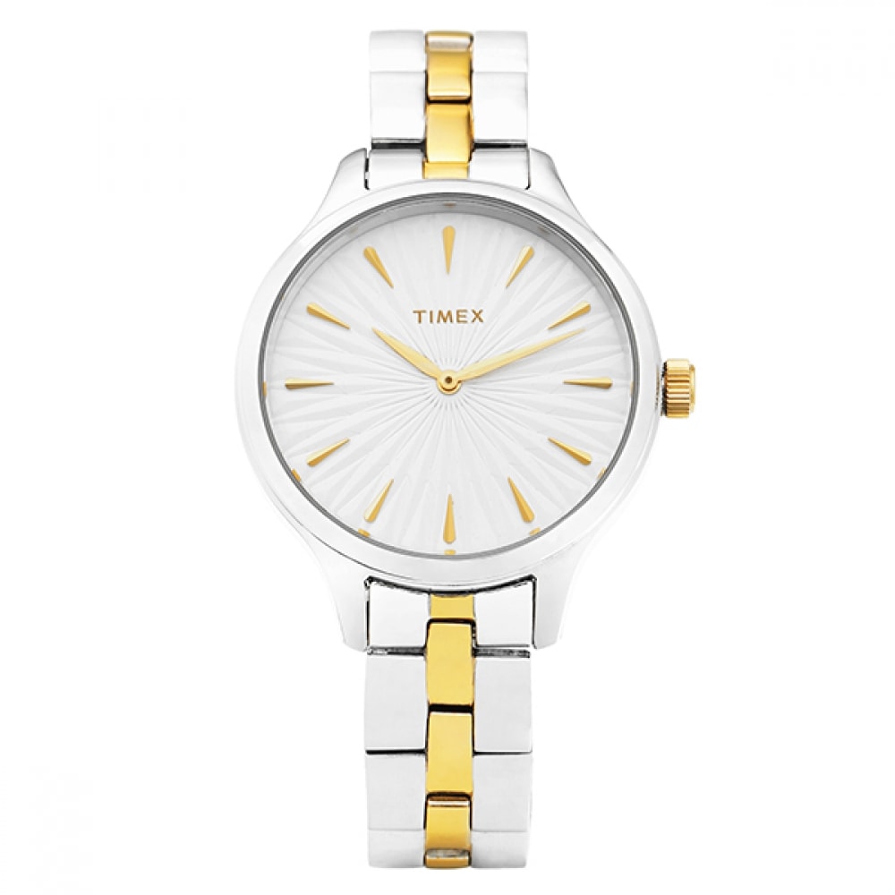 タイメックス TW2V06500VP シティペイトン女性用メタルウォッチ