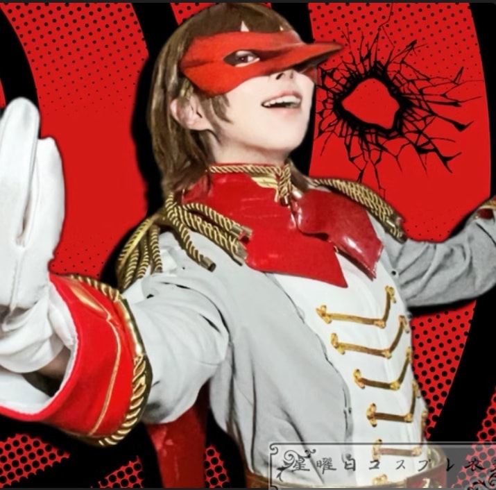 【期間限定】ペルソナ５ ザ・ロイヤル 明智吾郎 怪盗服 コスプレ衣装 コスチューム品質良い 店舗お勧め