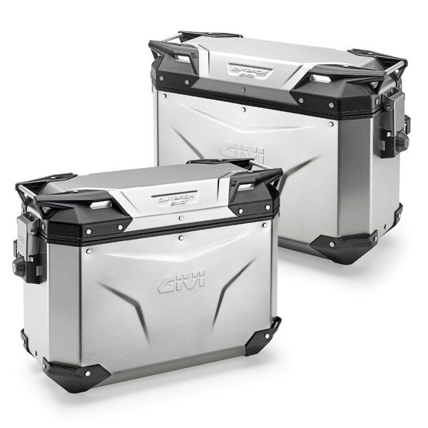 D43330 サイドケース 各37L TREKKER OUTBACK EVOシリーズ OBKE37A PACK2 左右セット シルバー